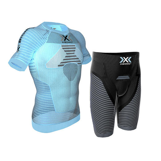 X-BIONIC效能系列男女款运动跑步压缩衣裤短袖套装 商品图4