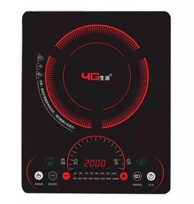 【家用电器】4G生活3500W家用大功率 电磁炉商用触摸电池炉灶大火力爆炒菜