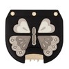 【香港直邮】Furla 芙拉 女士黑色多彩牛皮包盖 963398 商品缩略图0