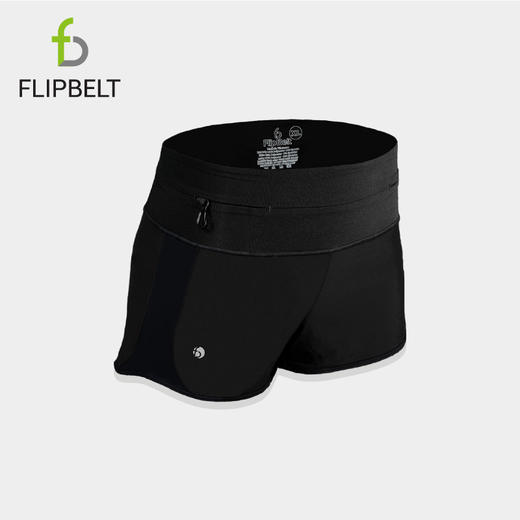 Flipbelt 运动短裤男女夏季速干透气舒适跑步裤多功能隐形腰包健身裤 商品图0