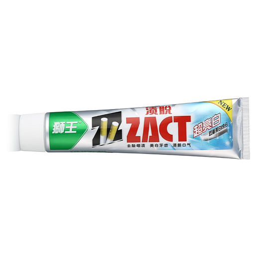 狮王（Lion）渍脱超亮白牙膏150g 美白去烟渍牙膏 去渍抗黄 防蛀健齿 清新口气 黄牙必备 商品图4