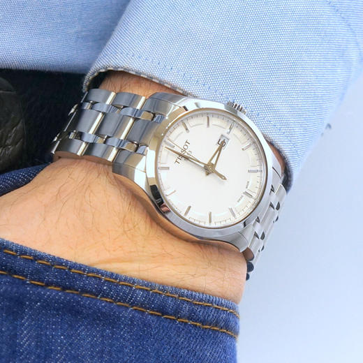 天梭 TISSOT 库图系列男士石英腕表 手表 T035.410.11.031.00 商品图4