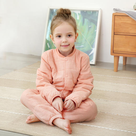 龙之涵自发热吸湿棉服轻薄保暖舒适透气A类标准发热纤维上衣+棉裤 商品图0