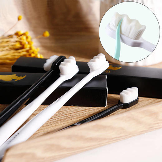 万毛牙刷软毛成人微纳米牙刷学生情侣牙刷 商品图9