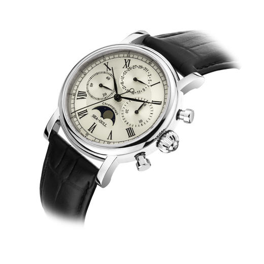 海鸥复古手动计时码表巨匠系列ST1908机芯 商品图1