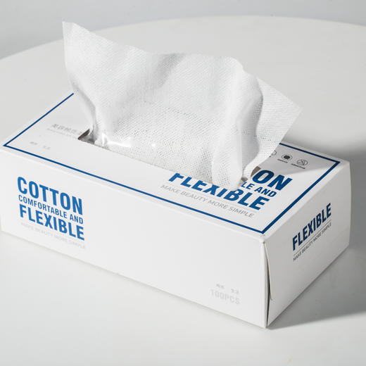 BLD贝览得一次性洗脸巾洁面巾化妆棉棉质柔巾 100片装 商品图0