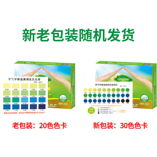 绿驰 甲醛检测盒 测甲醛试纸仪器 甲醛测试仪测试液 自测甲醛检测仪家用 1盒 商品图4
