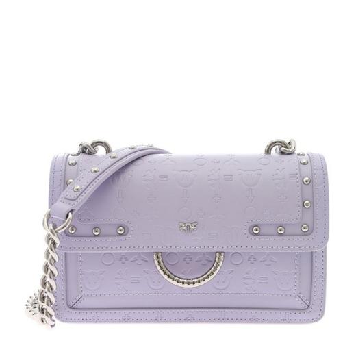 【香港直邮】·QHSS19 Pinko 品高 女士牛皮浅紫色挎包 1P21AN-Y5EYQ99 商品图0