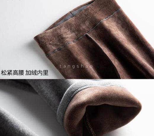 【服饰鞋包】大码打底裤女士外穿秋冬加绒加肥 商品图1
