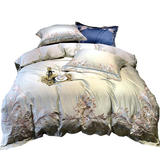 ABC-MO双股匹马棉贡缎四件套 商品图4