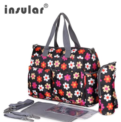 【母婴用品】多功能大容量妈咪包母婴外出包单肩斜挎待产包孕妇包 商品图3