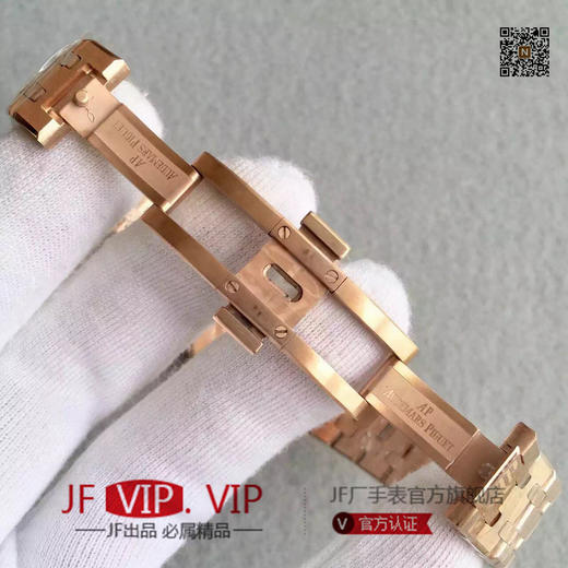 JF爱彼皇家橡树15400原装开模3120自动机械机芯,37毫米直径,中性手表，振频：21600每小时振荡次数零件数：280动力储备 商品图8