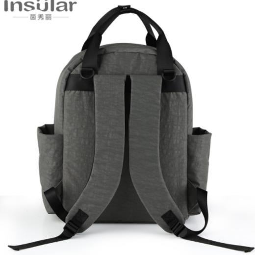 【母婴用品】茵秀丽尼龙多功能大容量防水机洗双肩妈咪包手提母婴外出背包 商品图4