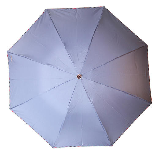 天堂伞 三折雨伞晴雨伞拒水一甩干商务伞 包边灰兰307E 商品图0