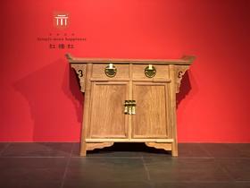 红桥红 家具严选  缅甸花梨(大果紫檀）  【二联橱】