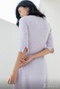 AtelierMissLu / Letitia 浅熏紫方领珍珠羊绒连身裙 商品缩略图4