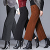 YH-7735秋冬新款弹力时尚宽松百搭直筒大脚裤 商品缩略图2