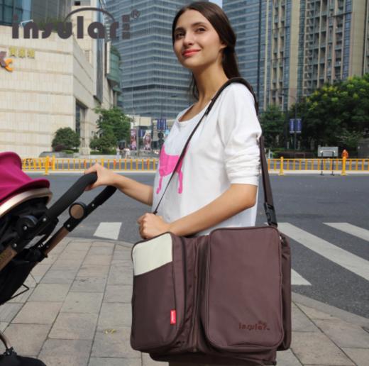 【母婴用品】多功能妈咪包母婴包便携手提折叠旅行床孕妇婴儿床 商品图1