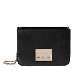 【香港直邮】Furla 芙拉 黑色牛皮无翻盖 女士挎包 806987 商品图1