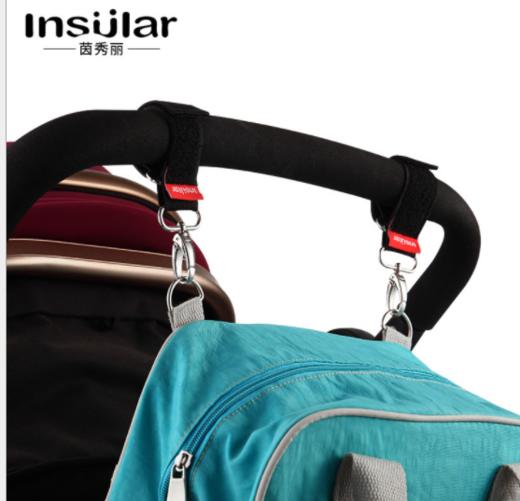 【推车挂钩】-360度 旋转尼龙金属挂钩推车童车配件 商品图2