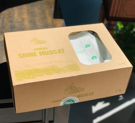 韩国shine muscat顶级晴王|极品玉子,颗颗玉珍珠,翠绿清亮,淡雅清爽