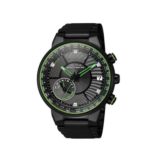 西铁城官方正品光动能卫星对时万年历不锈钢覆BIP防水男表CC3075-80E 商品图1