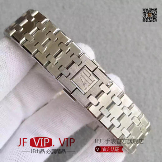 JF爱彼皇家橡树15400原装开模3120自动机械机芯,37毫米直径,中性手表，振频：21600每小时振荡次数零件数：280动力储备 商品图7