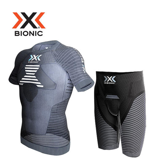 X-BIONIC效能系列男女款运动跑步压缩衣裤短袖套装 商品图2