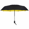 C'mon 双层全自动雨伞 自开自收折叠防风男士商务全自动伞三折伞 黄色 商品缩略图1