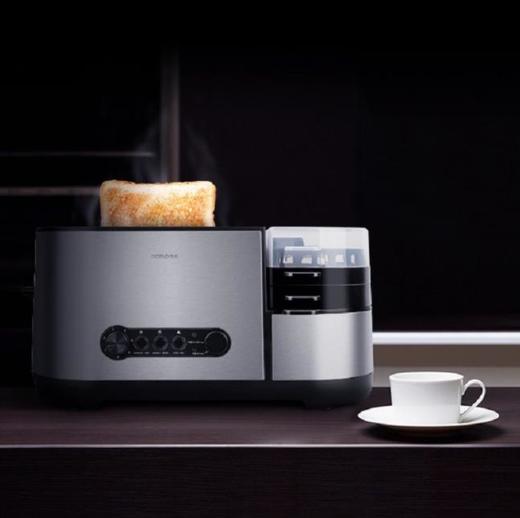 【面包机】。nathome/北欧欧慕 NDS12 烤面包机多士炉面包机家用早餐机吐司机 商品图0