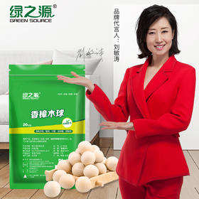 绿之源 100大粒超值量贩装天然香樟木球块条  家具书桌衣柜防霉防潮蛀虫除味替代樟脑丸卫生球