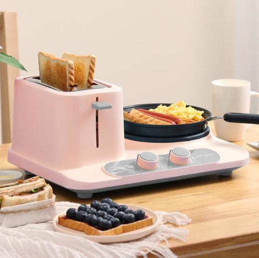【家用电器】面包机DL-3405多功能早餐机三合一多士炉吐司家用烤面包机 商品图1