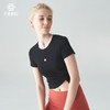 凡圣瑜伽服夏天款性感露脐瑜伽短袖运动上衣FR09367 商品缩略图3