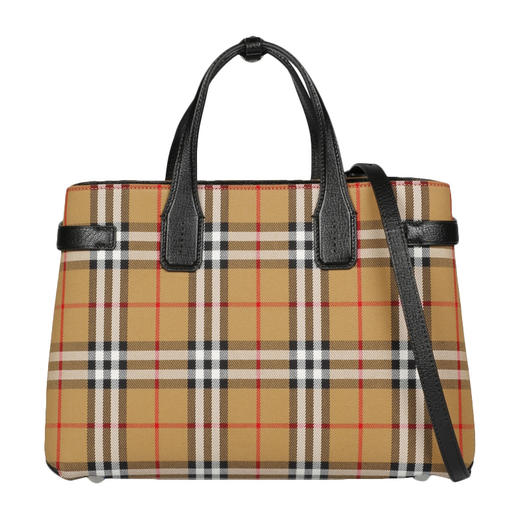 【香港直邮】Burberry 巴宝莉 女士卡其色山羊皮单肩包斜挎包 4076953 商品图0