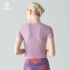 凡圣瑜伽服夏天款性感露脐瑜伽短袖运动上衣FR09367 商品缩略图6
