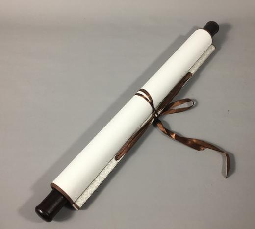 【文创】原拓挂轴荷花砚拓WG027 商品图7