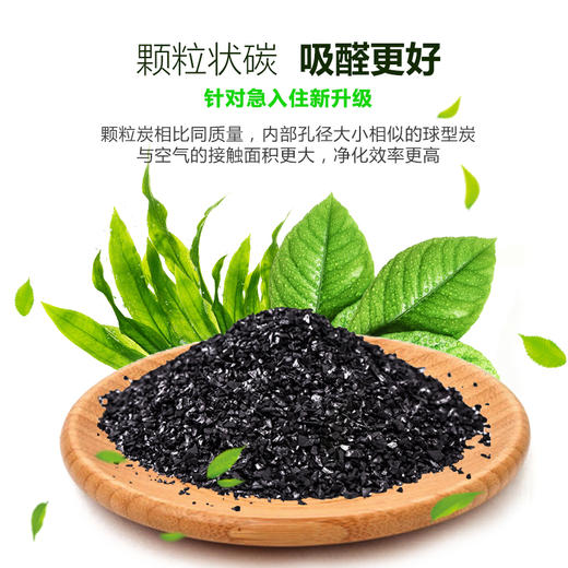 绿之源 1kg净化王活性炭 家居新房装修竹炭包新汽车内用吸去除甲醛清除剂除臭去味除味剂防潮碳包 商品图3