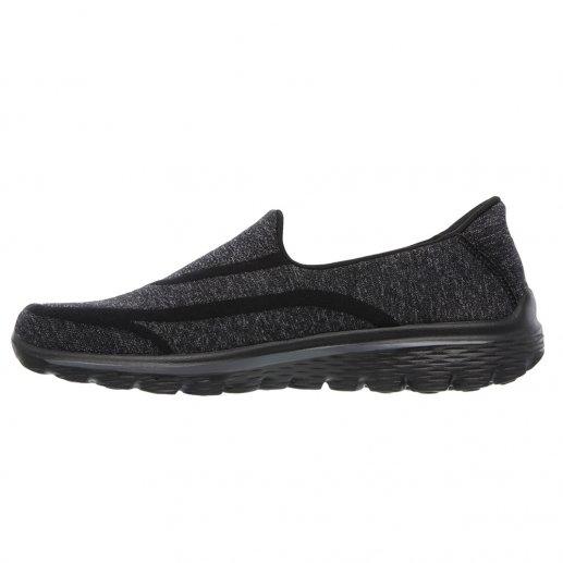 Skechers GOWALK 2斯凯奇超轻休闲健步女鞋13947黑色JPY带授权招加盟代理 商品图4