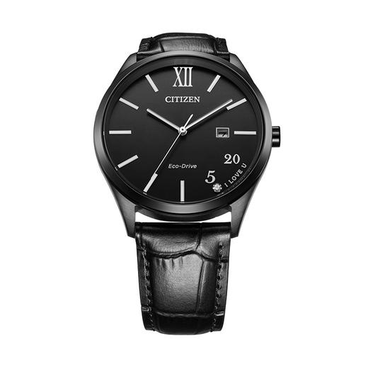 西铁城日本官方正品皮带光动能情侣对表BM7357-10E 商品图5