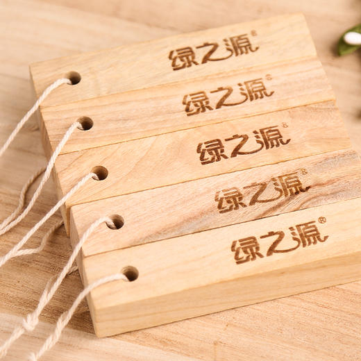 绿之源 15条裝天然香樟木条樟木球块片 家具书桌衣柜防霉防潮蛀虫除味替代樟脑丸卫生球 商品图3