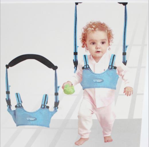 【婴儿用品】。婴幼儿加大加宽提篮式学步带 宝宝学行带后拉式学步带 商品图0