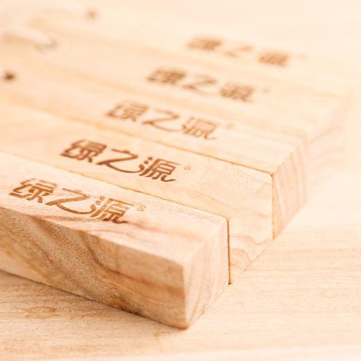 绿之源 15条裝天然香樟木条樟木球块片 家具书桌衣柜防霉防潮蛀虫除味替代樟脑丸卫生球 商品图4