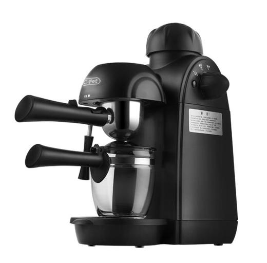 【家用电器】咖啡机。喜伯特2008家用迷你型意式咖啡机蒸汽打奶泡便携咖啡机厨房电器 商品图1