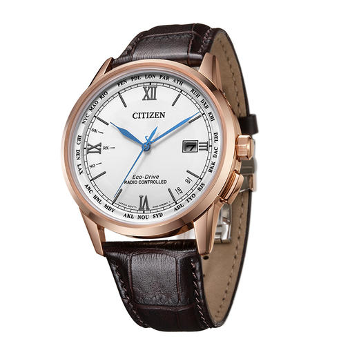 羽生结弦同款CB0152-16A 西铁城空中之鹰系列光动能万年历电波男表 商品图2