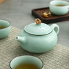 京东京造 龙泉青瓷功夫茶具套装 弟窑茶杯茶壶茶道礼盒套装 6件套 商品缩略图0