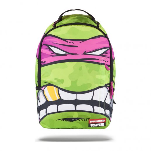 Sprayground/斯贝格朗鬼马包 忍者神龟 粉色 少女神龟 双肩包 机车包 电脑包 B476JPY带授权招加盟代理