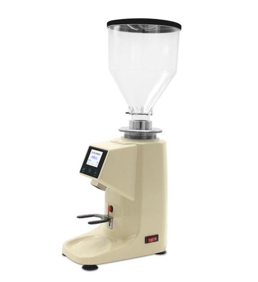 【咖啡机】尼布咖啡磨豆机 液晶触屏版定量研磨机 意式咖啡豆粉碎机 磨粉机 商品图1