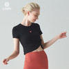凡圣瑜伽服夏天款性感露脐瑜伽短袖运动上衣FR09367 商品缩略图4