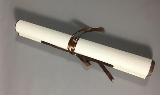 【文创】原拓挂轴清代砚拓WG045 商品图5