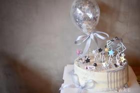 银色字母加高款